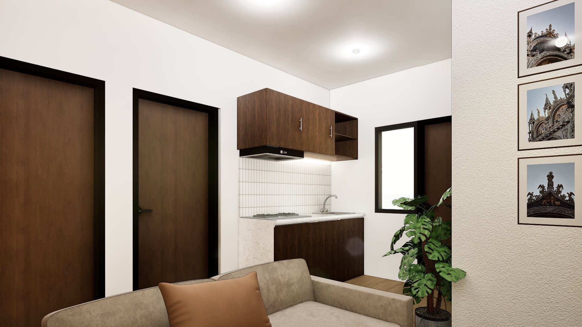 Completed residence designed by Noma Origins Studio